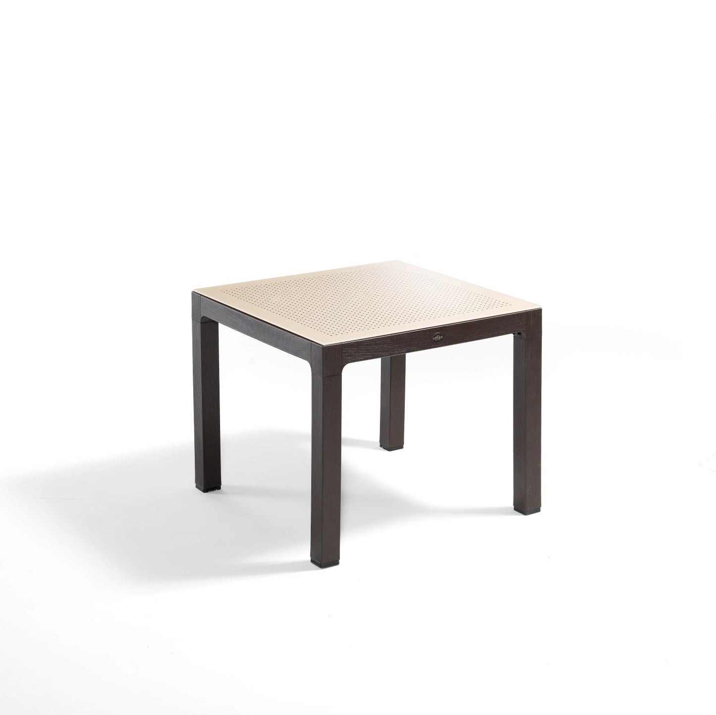 Novussi Wood Masa 90x90 Noktalı Camlı Masa