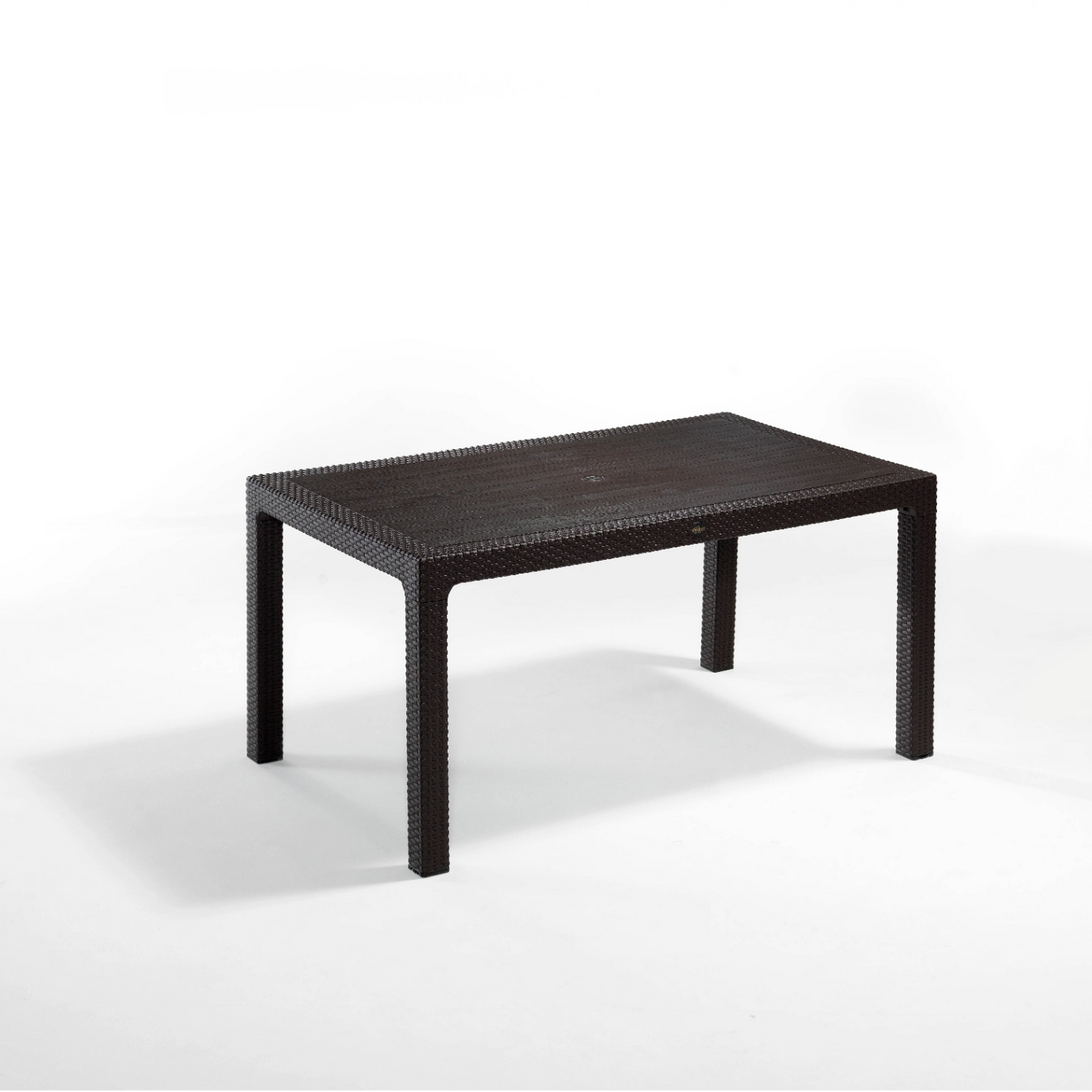 Novussi Classi Rattan Masa 90x150 Camsız