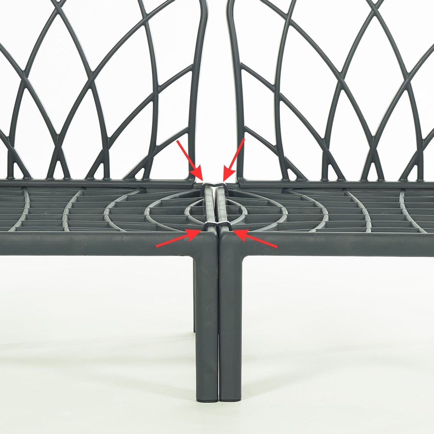 Garda Sofa Birleştirme Kelepçesi 4'lü Set